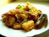 Houskové knedlíky Láznička s vejci