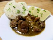 Vepřové na pivu, variace knedlíků Láznička