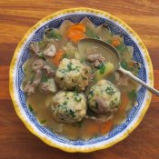 Lázeňský polévkový knedlíček