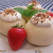 128. Jahodový knedlík kynutý