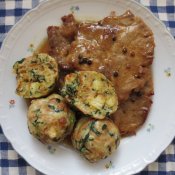 139. Tyrolský sýrový knedlíček