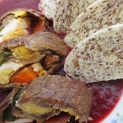 154. Kynutý knedlík s lněným semínkem