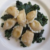 164. Taštičky s kozím sýrem