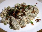 Střapáky s kozí bryndzou