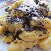 Bramborové šišky s mákem