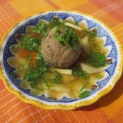 Polévkové knedlíčky - masový