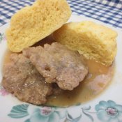 Kynutý bramborový knedlík