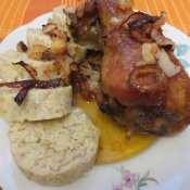 Perličkový knedlík