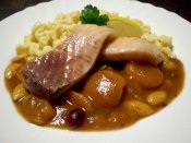 Velkopavlovický kapr se špeclemi